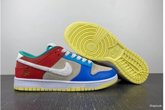 Cream Nike FD4203-111 PRM Year Rabbit Low the Retro Dunk Blue Orange of 0114